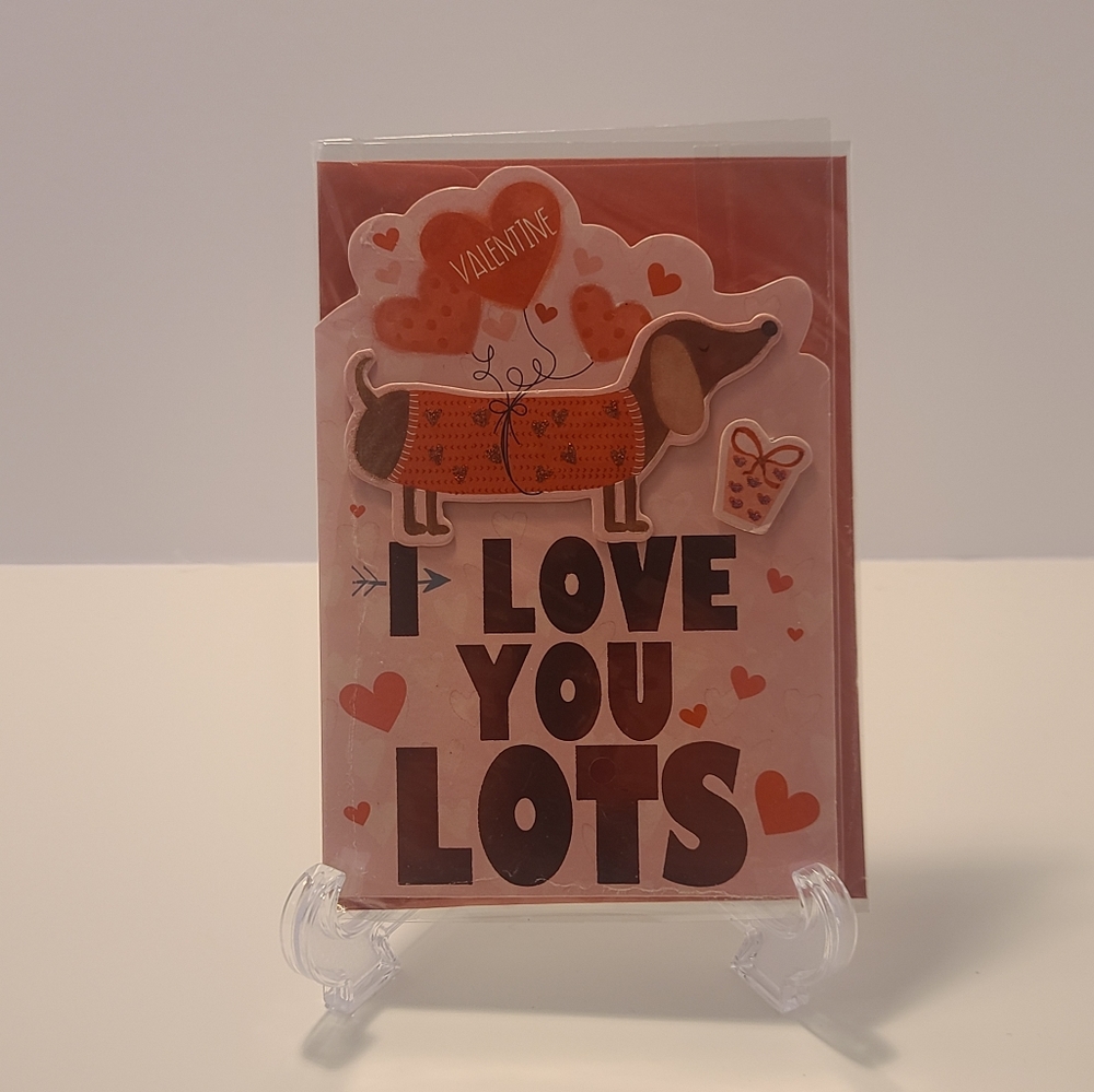 Valentine I Love Lots Card (B-B1)